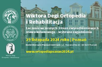 Wiktora Degi Ortopedia i Rehabilitacja 2024